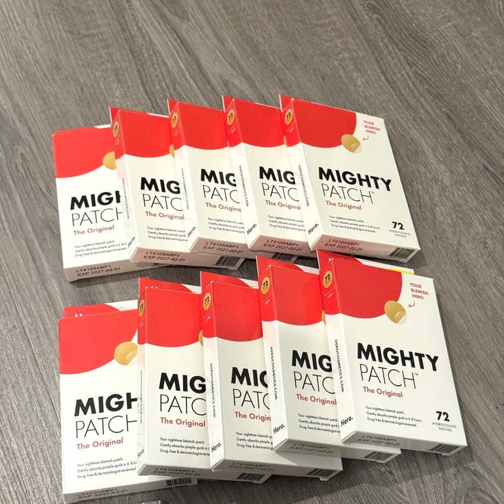 Jumbo 10 boxes of 72 patches Mighty Patch Original Hero Acne Patch